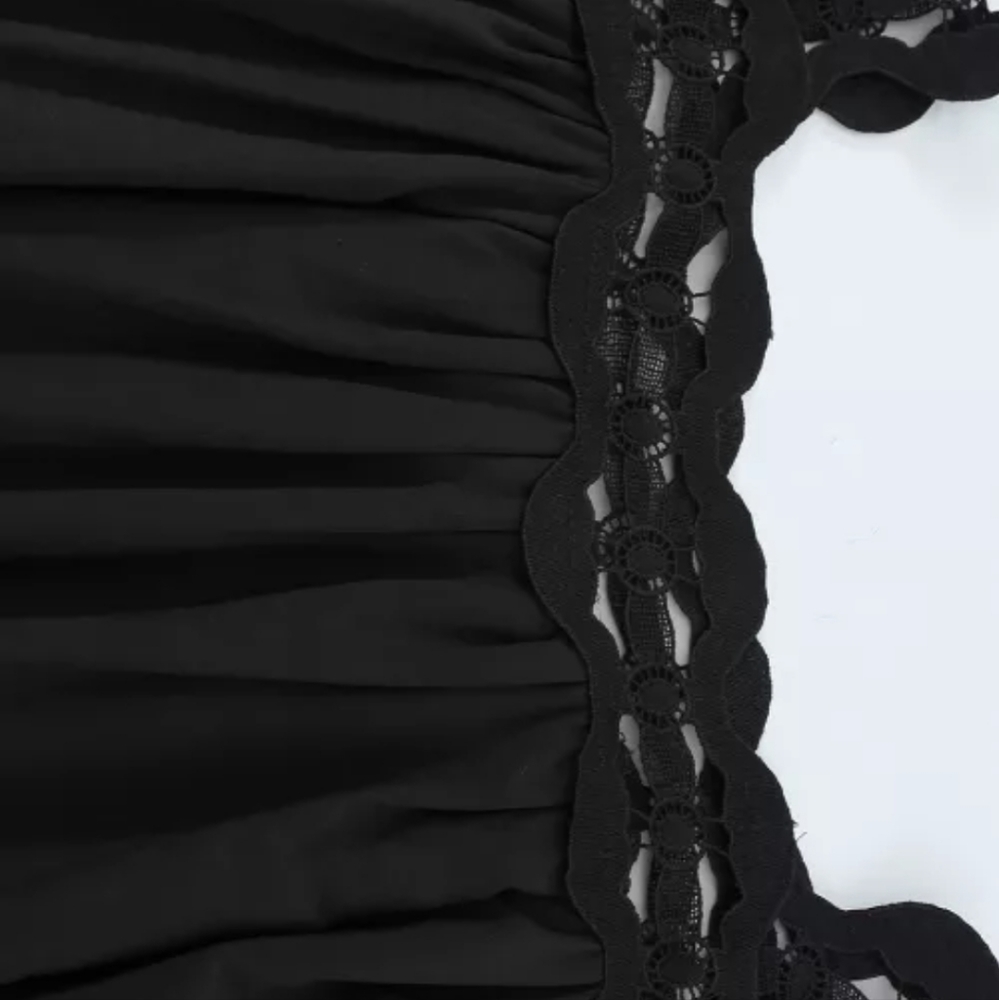 Final price Last one New Crochet trim hollow-out top - Picture 9 of 11